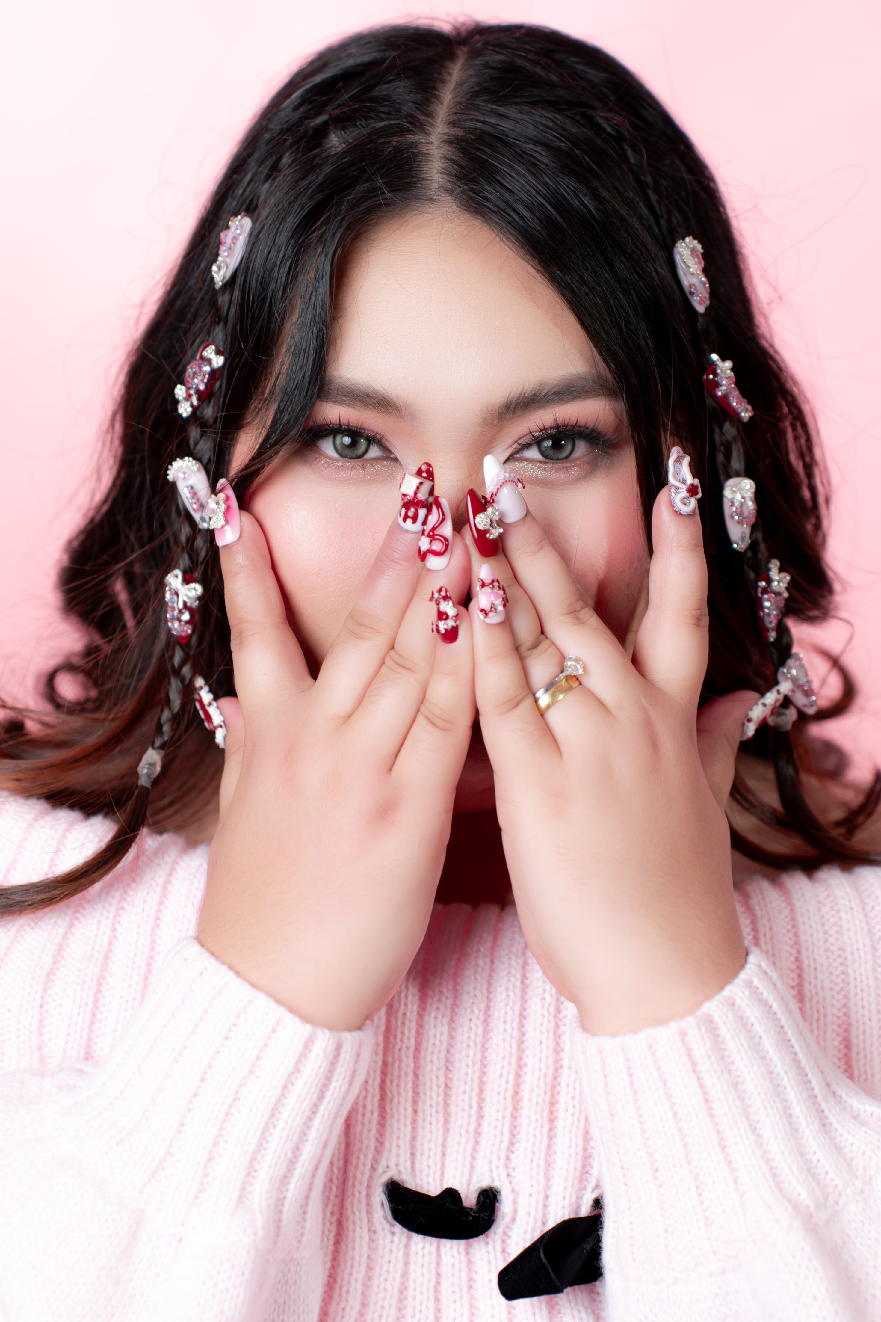 Stunning nail art showcase